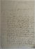  - Manuscript Delft 1807 | Request van Van Stipriaan Luiscius, d.d. Delft 24-5-1807 aan Lodewijk Napoleon, betr. zijn functie als medicus. Manuscript, 4°, 2 p.