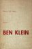 Ben Klein [Paul de Vree bel...