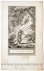 Allart, F. - [Bookillustration etching/ets] De Danssende Beer (de Dansende Beer), from C.F. Gellerts Fabelen en Vertelsels, in Nederduitsche vaerzen gevolgd, eerste deel, Te Amsteldam by Pieter Meijer, op den Dam, 1772, 1 p.
