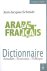 Dictionnaire arabe-français...