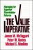Value Imperative.  Managing...