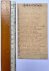 By, de A.N. - Manuscript Acrostic 1840 | Leaf of album amicorum of Geertruida Maria de Bij, Rotterdam, with poem by brother A.N. de By, d.d. 1840, 1 p.