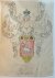 [Rooda family crest] - Wapenkaart/Coat of Arms: Original preparatory drawing of Rooda Coat of Arms/Family Crest, 1 p.