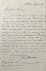 Manuscript letter 1916 | Le...