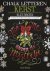 Chalk letteren Kerst kleurboek