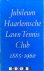  - Jubileum Haarlemsche Lawn Tennis Club 1885 - 1960