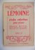 Lemoine etudes enfantines p...