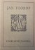 Janssen, Mieke. - Jan Toorop, eerste druk, Amsterdam, L.J. Veen, 1915, 40 pp. Illustrated.