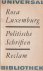 Luxemburg, Rosa - Politische schriften