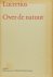 Over de natuur. Vertaald do...