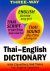 Paiboon Publishing,Thailand - Thai-English and English-Thai Three-Way Dictionary