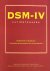 DSM-IV Patiëntenzorg. Diagn...