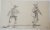 Michiel Jacobus van der Schaft (1829-1889), and/or Anna Jacoba van der Schaft (1860-1938) - [Antique drawing] Young man with a stick, ca. 1850-1900.