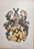 [Van Oordt family crest]. - Wapenkaart/Coat of Arms: Van Oordt, 1 p.