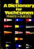 A Dictionary for Yachtsmen