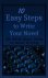 10 Easy Steps to Write Your...