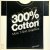 300% cotton more t-shirt gr...