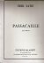 Satie, Erik - Passacaille pour piano Edition Salabert