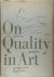 On Quality in Art The A.W. ...