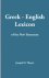 Greek-English Lexicon of th...