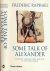 Some Talk of Alexander