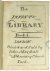 Marshall, John|MINIATURE BOOK - The Infant's Library Book