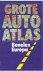 Grote auto atlas Benelux Eu...