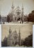  - [Photography, The Hague] Two old photo's of Ridderzaal, Grafelijk paleis on Binnenhof Den Haag.
