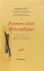 Premiers écrits philosophiq...