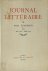 Journal Littéraire VII / Ju...