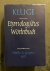 Etymologisches woerterbuch ...