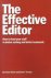 The Effective Editor