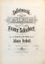 Schubert, Franz: - [D 797/644] Balletmusik zum Drama: Rosamunde für das Pianoforte zu zwei Händen eingerichtet von Johann Herbeck... zu vier Händen