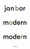 Jan Bor - Modern modern