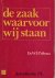 Velema, Dr. W. H. - De zaak waarvoor wij staan