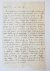 [Manuscript 1857] Brief van...