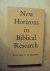 Albright, William F. - New Horizons in Biblical Research