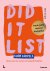 Bucketlist - Did it list vo...