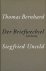 Der Briefwechsel Thomas Ber...
