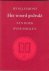 Simons, Wim J. - Het woord gedrukt, Een boek over boeken