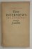 Deux interviews imaginaires...