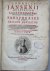 Jansius, C. - Paraphrases in omnes psalmos Davidicos cum argumentis eorum, et annotationibus,... adjuncta similis paraphrasis in ea Veteris testamenti Cantica. Ed. nova