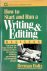 How to Start and Run a Writ...