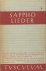 Sappho. - Lieder. Griechisch und deutsch herausgegeben von Max Treu.