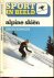 Alpine skien. Sport in beeld