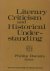 Damon, Phillip. - Literary criticism and historical understanding. Selected papers from the English Institute.