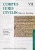 Spruit, J.E. (e.a.) - Corpus Iuris Civilis VII: Codex Justinianus 1-3.