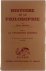 Histoire de la Philosophie ...