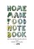 Home made food note book