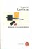Alterite et ranscendance